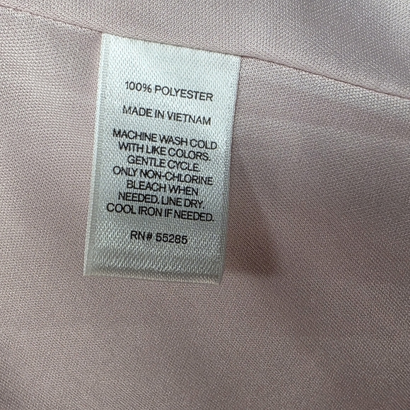 EXPRESS Chiffonn Pink and Red Sleeveless Dress Size Large - Picture 9 of 10